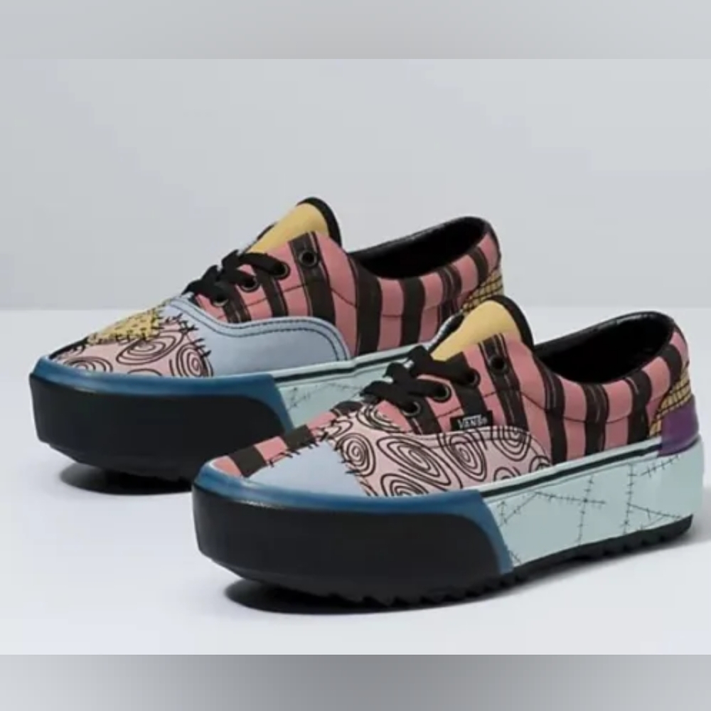Nightmare Before Christmas Platform Vans
